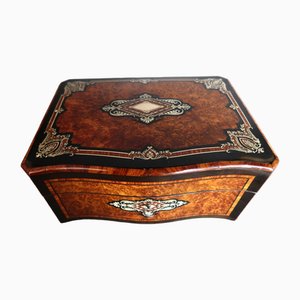 Napoleon III Marquetry and Burl Box