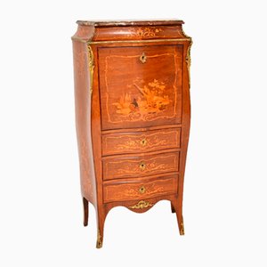 French Secretaire with Marble Top, 1890s
