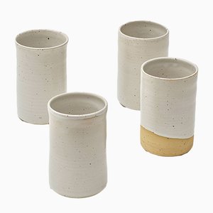 Bezanson & Balzar Ceramic Cups by R.EH for Reiss, Set of 4