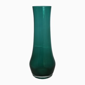 Green Glass Vase by Tamara Aladin for Riihimäen Lasi Oy, 1960s
