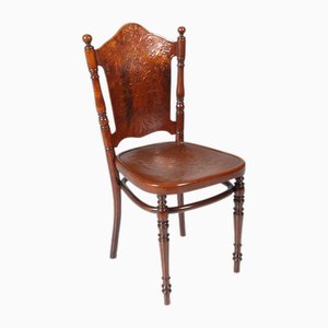 Vienna Chair in Turned and Stained Wood by Jacob & Josef Kohn, 1875