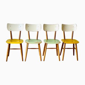 Dining Chairs from Ton, 1960s, Set of 4