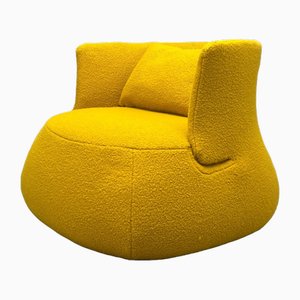 Yellow Fat Sofa Armchair by Patricia Urquiola for B&b Italia / C&b Italia