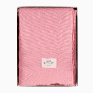 Handwoven Blanket in Rose by Litolff, Germany