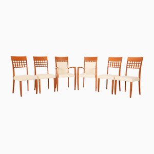 Wooden Chairs from WK Wohnen, Set of 6