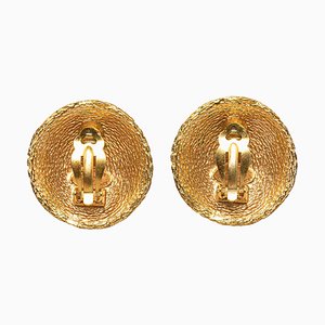 CC Clip on Costume Earrings from Chanel, Set of 3