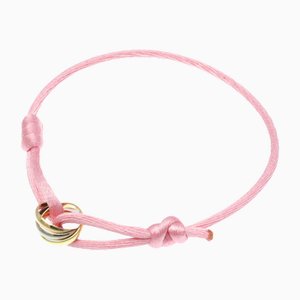 Trinity Pink Gold, White Gold & Yellow Gold Charm Bracelet from Cartier