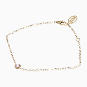 Saphirs Legers De Pink Gold Sapphire Charm Bracelet from Cartier
