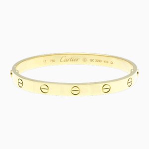Bracciale Love in oro giallo di Cartier