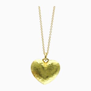 Heart Necklace in Yellow Gold from Tiffany
