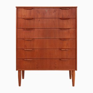Danish Chest of Drawers in Teak and Plywood, 1960s