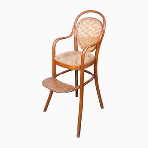 Childrens High Chair in Beech Wood from Thonet