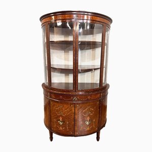 Edwardian Display Cabinet in Painted Mahogany, 1900s