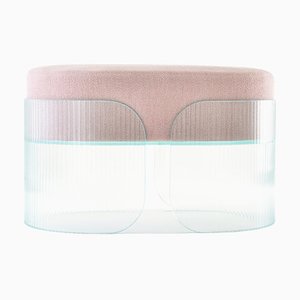 Pink Sublime Ottoman M by Glass Variations