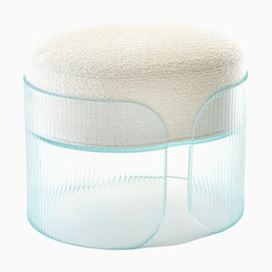 White Sublime Ottoman S by Glass Variations