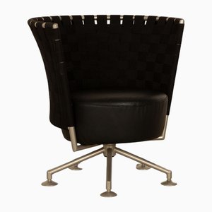 Circo Leather Chair in Black from Cor