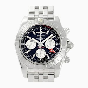 Chronomat 44 GMT Black Dial Mens Watch from Breitling