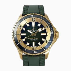Superocean Green Dial Mens Watch from Breitling