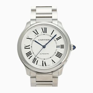 Rondemast Do Wsrn0035 Silver Dial Mens Watch from Cartier