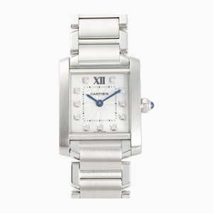 Reloj para mujer Francaise Sm con esfera plateada de edición limitada de Cartier