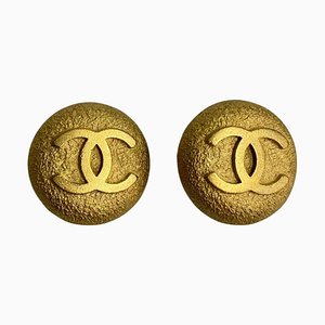 Boucles d'Oreilles à Motif Coco Mark de Chanel, Set de 2