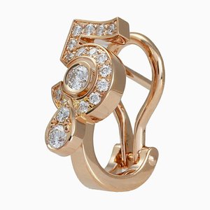Beige goldener Ohrring von Chanel