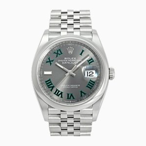 Slate Green Roman Dial Wristwatch from Rolex