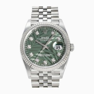 Olive Green Diamond Watch from Rolex