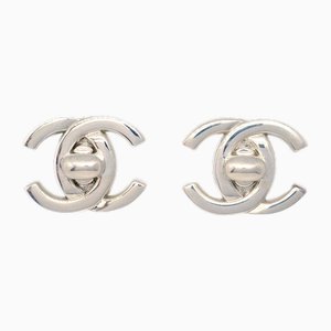 CC Turnlock Ohrringe von Chanel, 2 . Set
