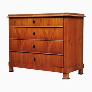 Antique German Chest of Drawers in Cherrywood, 1835