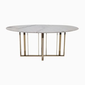 Fenty Dining Table in Brass by Liang & Eimil
