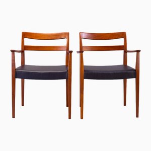 Swedish Garmi Carver Dining Chairs by Nils Jonsson for Hugo Troeds, 1960s, Set of 2