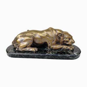 Henri Payen, Panther, 1930er, Bronze
