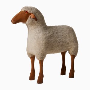 Escultura de oveja de Hanns-Peter Krafft, años 80