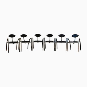 Dining Chairs by Kai Papritz, 1990s, Set of 6
