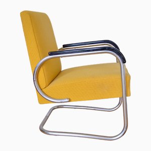 Tubular Steel Lounge Chair from Hayek Gottwald, 1930s
