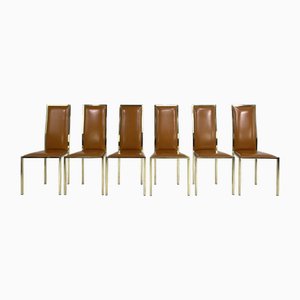 Vintage Chairs by Renato Zevi, 1970s, Set of 6
