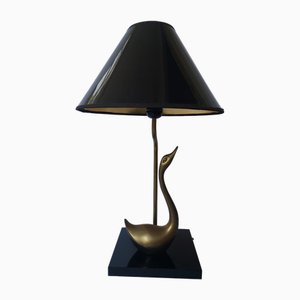 Lámpara de mesa Swan vintage