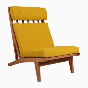 Set of Lounge Chairs Model Ge-375 attributed to Hans J. Wegner for Getama, 1960s