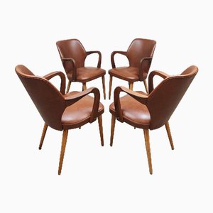 Vintage French Dining Chairs, 1960s