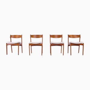 Danish Chairs Erik Buch, 1960s, Set of 4