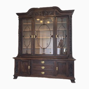 Art Nouveau Bookcase or Display Cabinet