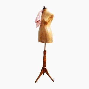Mannequin de Robe en Papier Mâché, 20ème Siècle