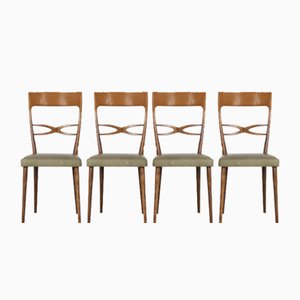 Sedie Friuli Consorzio Chairs, Italy, 1950s, Set of 4