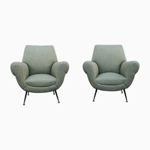Set of Armchairs by Gigi Radice for Minotti, 1950s