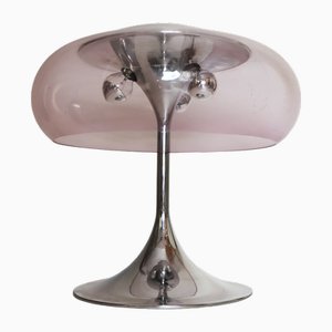 Lámpara de mesa italiana de la era espacial atribuida a Goffredo Reggiani, años 60