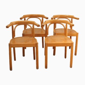 Bistro Beech Chairs, Set of 4