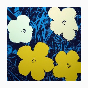 Domingo B. Mañana después de Andy Warhol, Flowers 11.72, Serigrafía