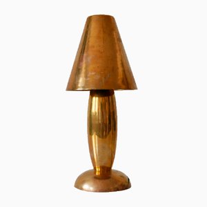 Mid-Century Modern Brass Side Table Lamp from Lambert, 1970s