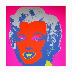 Sunday B. Morning after Andy Warhol, Marilyn 11.22, Siebdruck